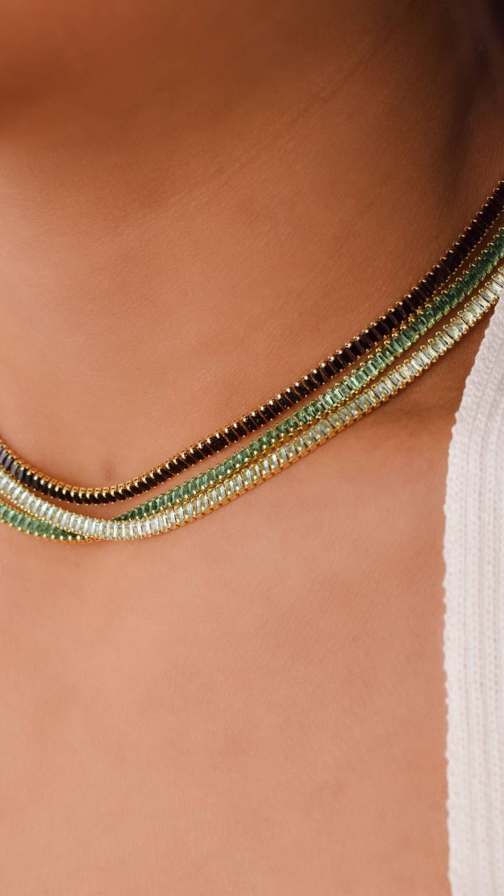 Zirconia necklace