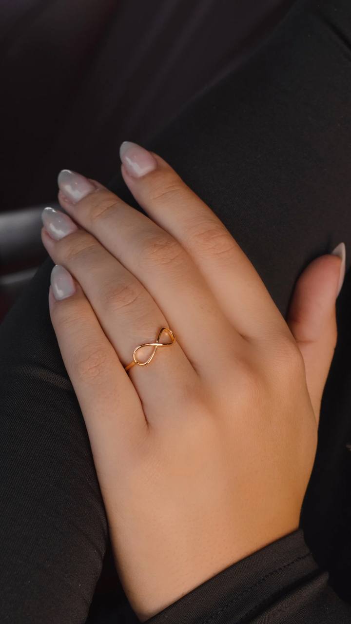 Delicate Infinity Ring