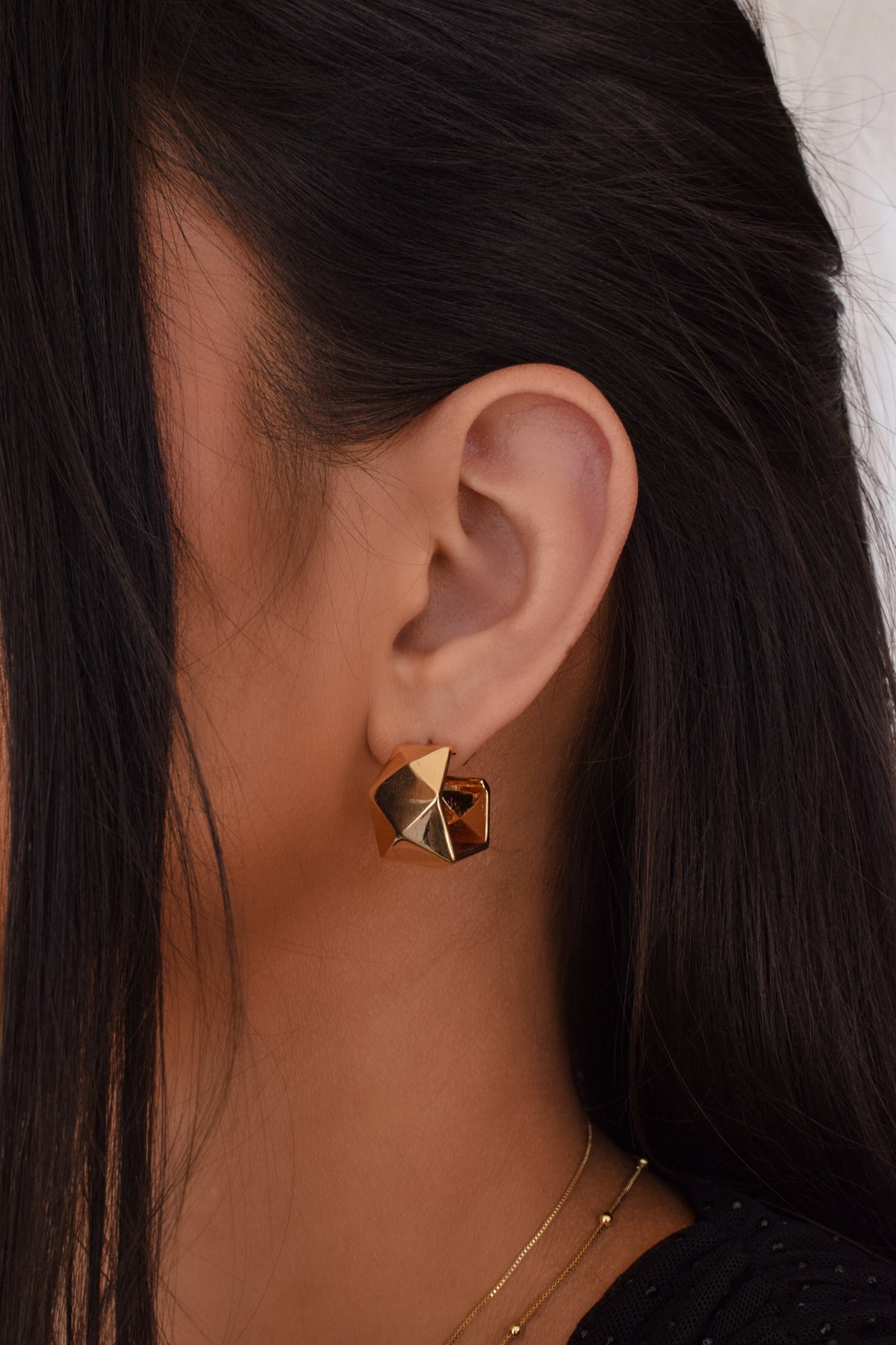 Twisted X-Shaped Earrings