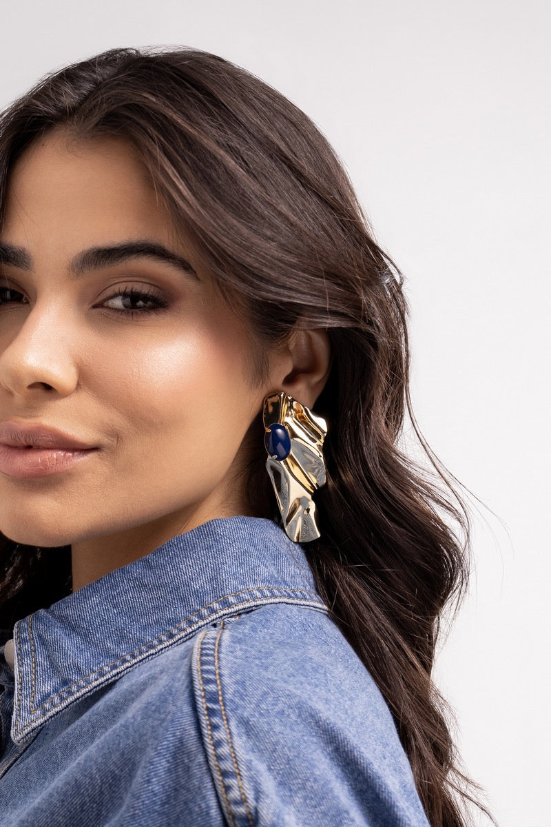 Max Organic Resin Earrings