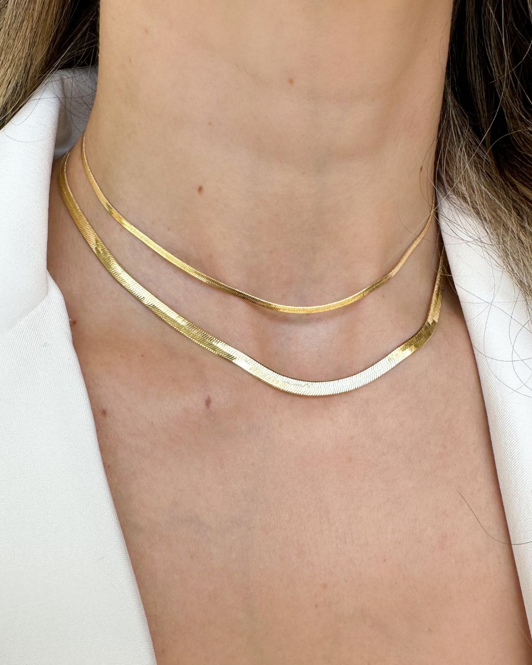 4mm Ribbon Choker Necklace