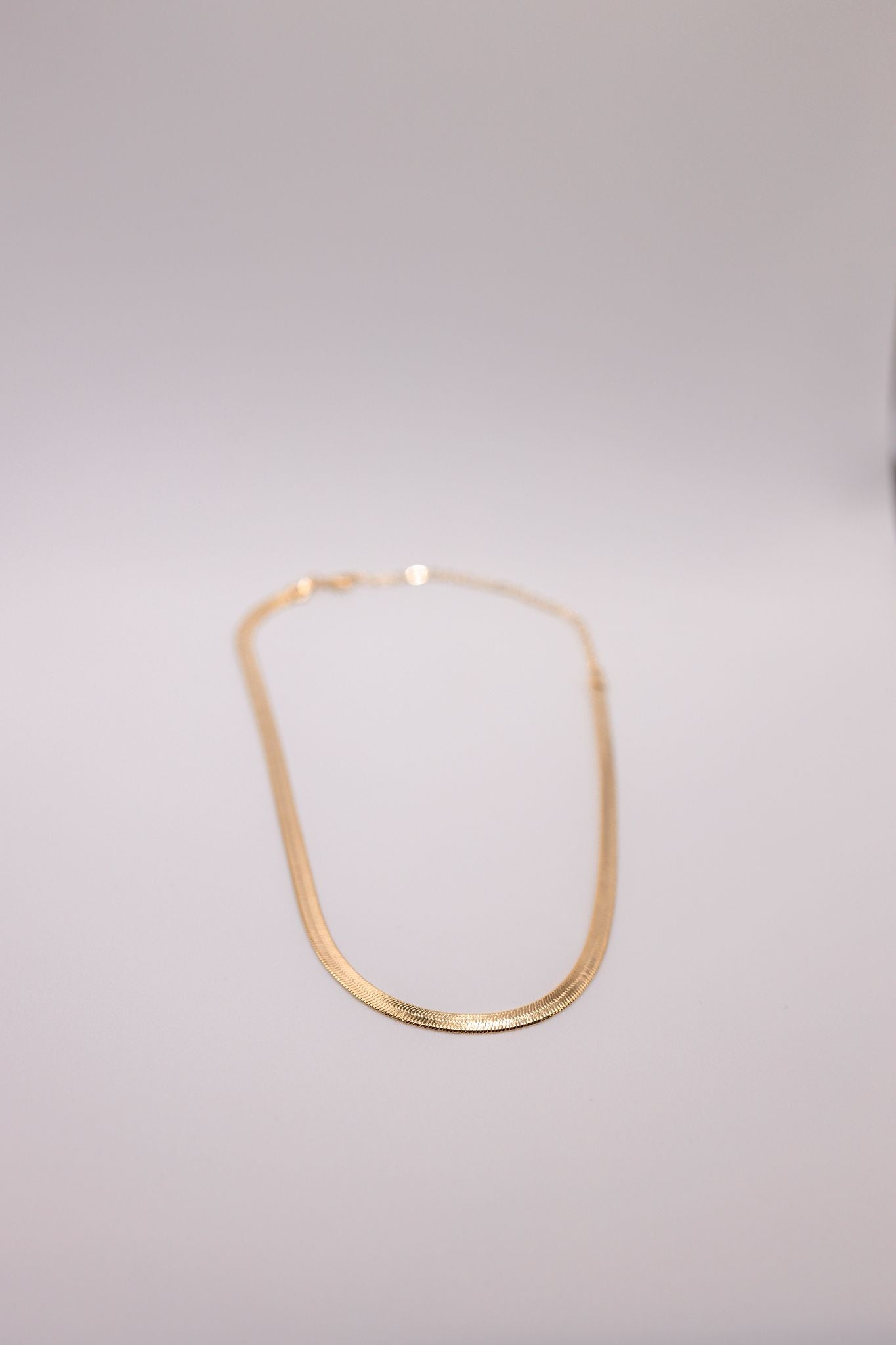 4mm Ribbon Choker Necklace