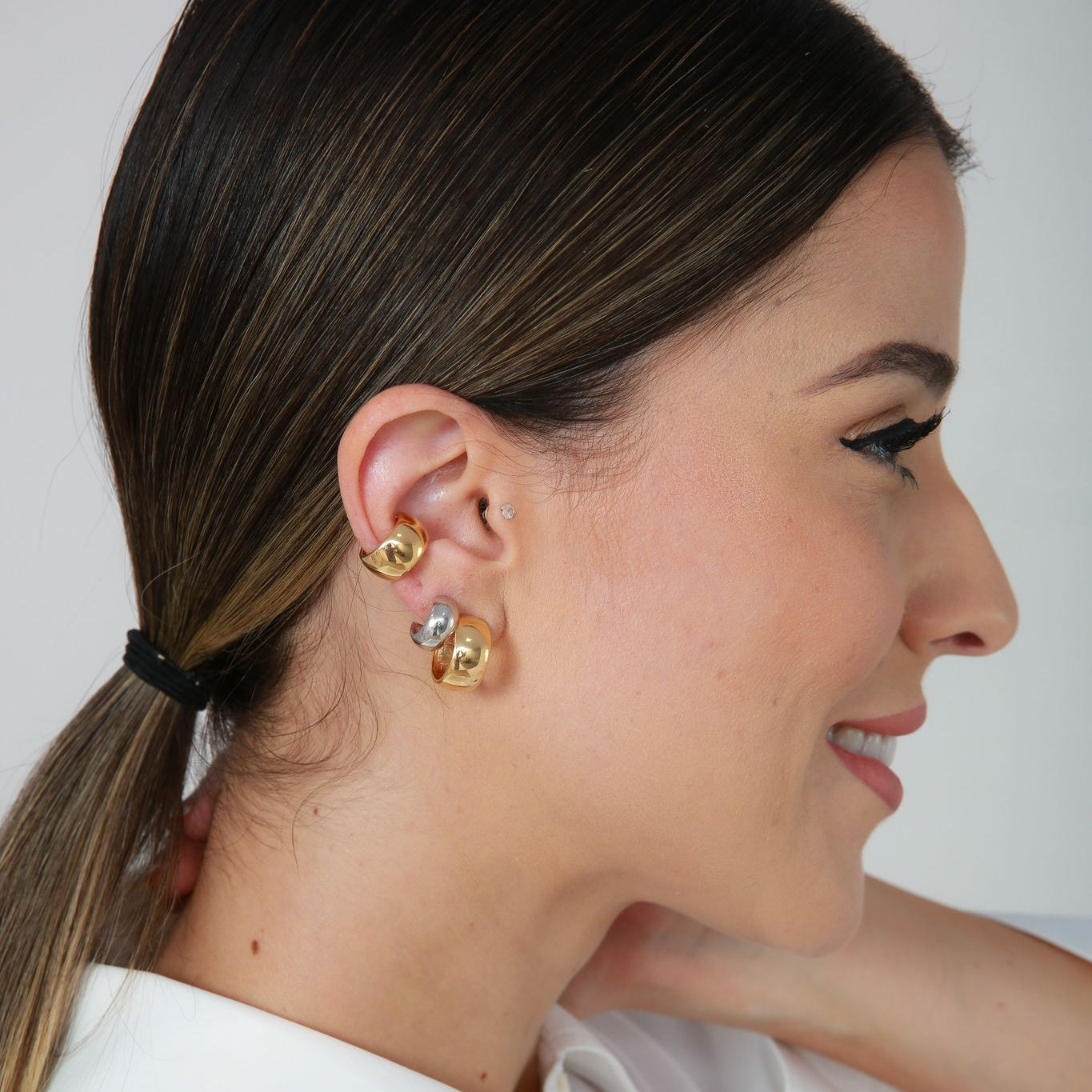Tubo Piercing (White Rhodium or Gold)