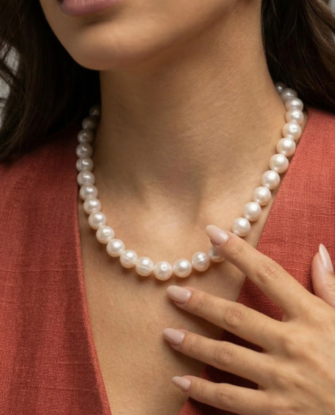 Classic Shell Pearl Necklace (10mm)