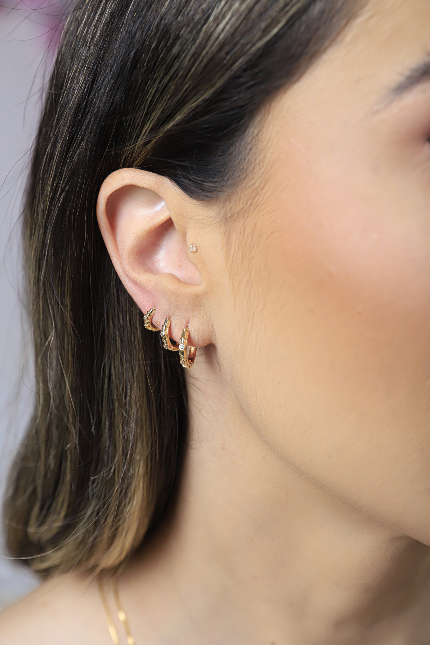 Hoop earrings