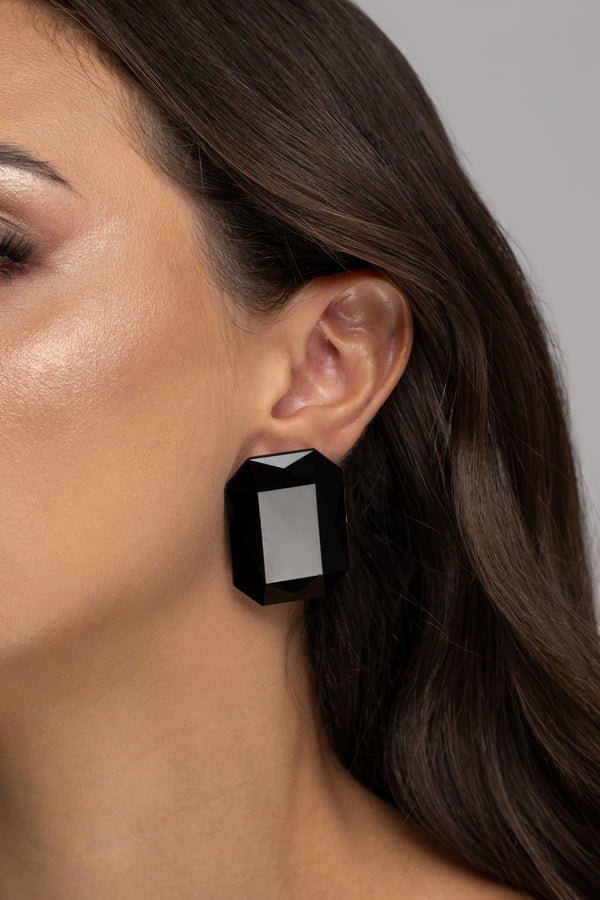 Maxi Rectangle Earrings