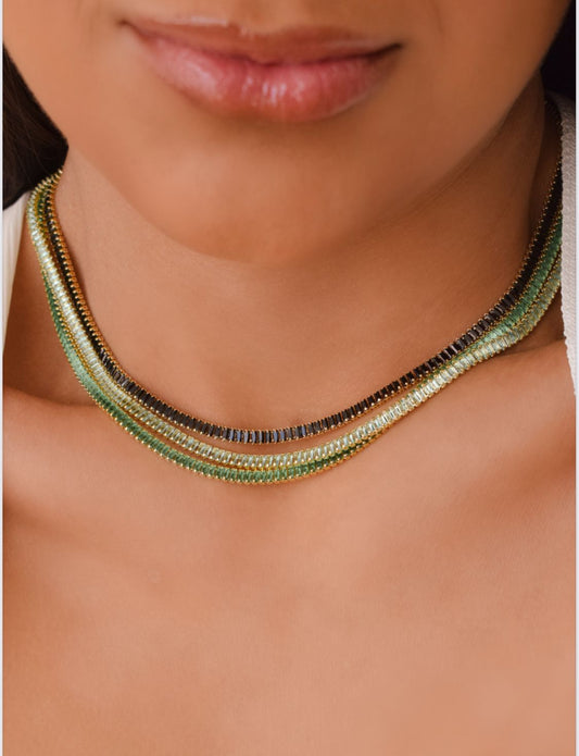 Zirconia necklace