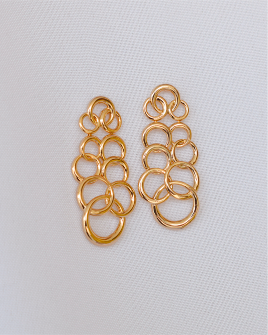 Big circle earring