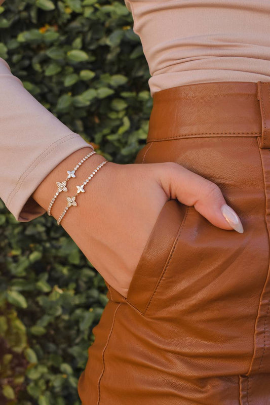 Studded inspiration bracelet