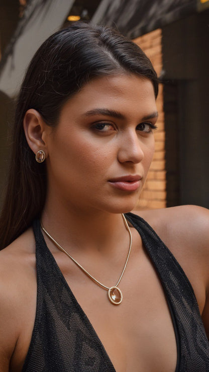 natural stone necklace