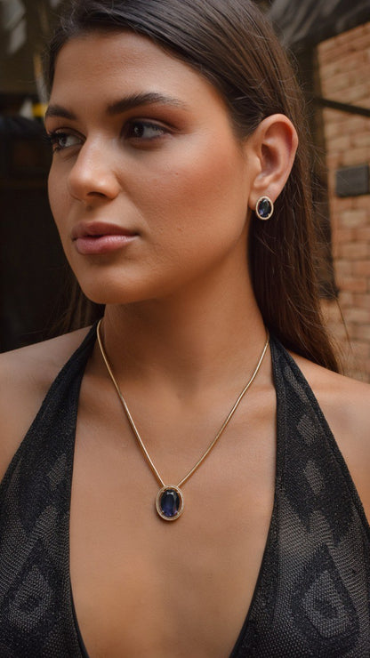 natural stone necklace