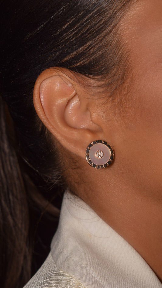 Mother of pearl inspired earring