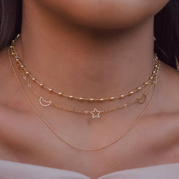 Chocker moon and star