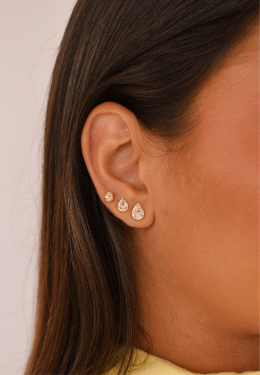 Medium drop earring
