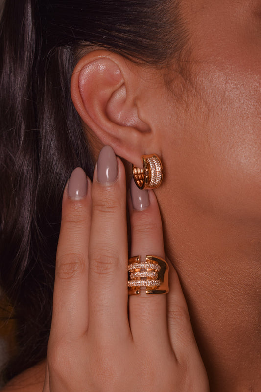 Zirconia detail ring