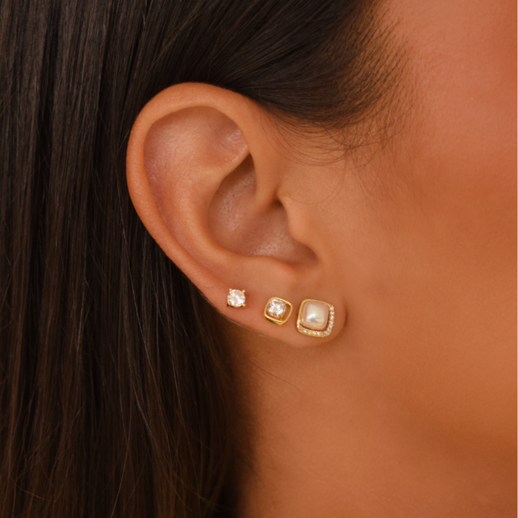 Earring three options