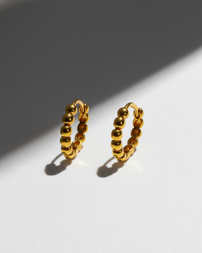 Burble Hoop Earrings