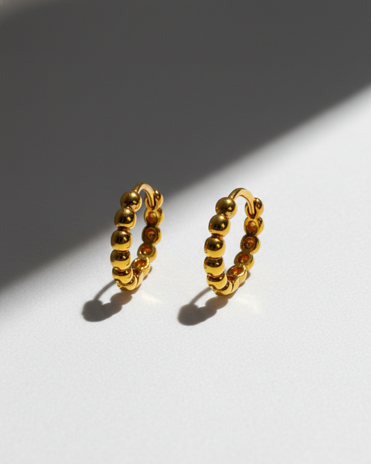 Burble Hoop Earrings