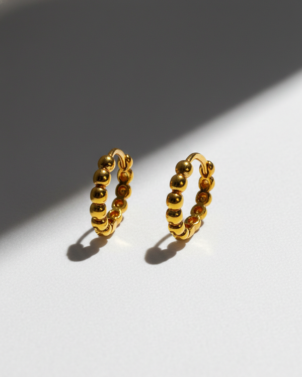 Burble Hoop Earrings