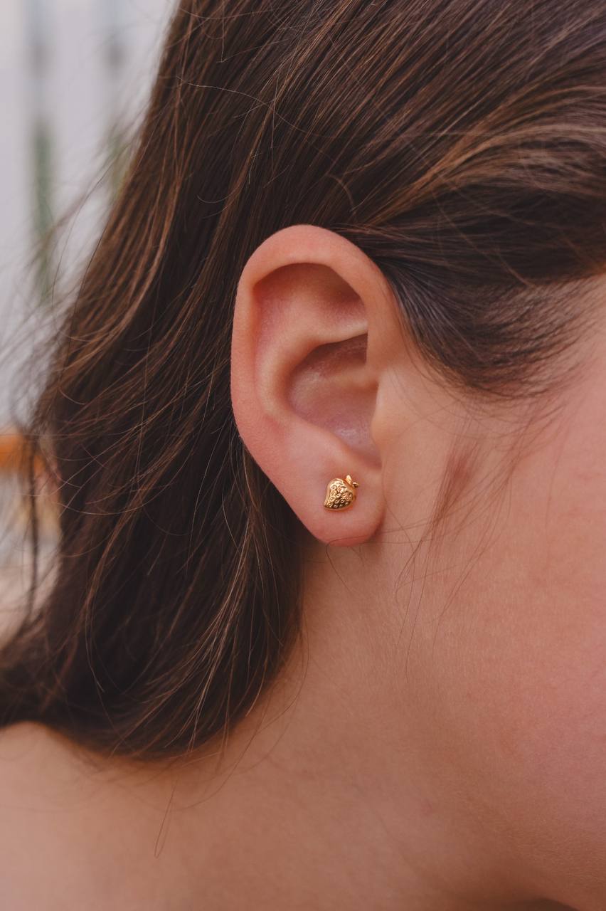 Kids’ Strawberry Earrings