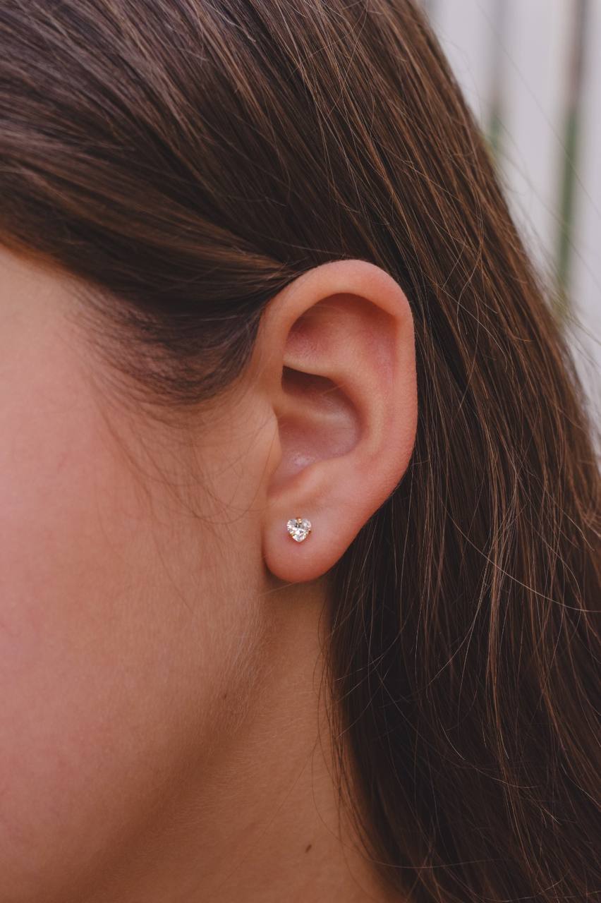 Kids’ Triangle Sparkling Stud Earrings