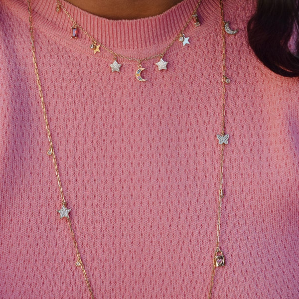 Chocker with hangings