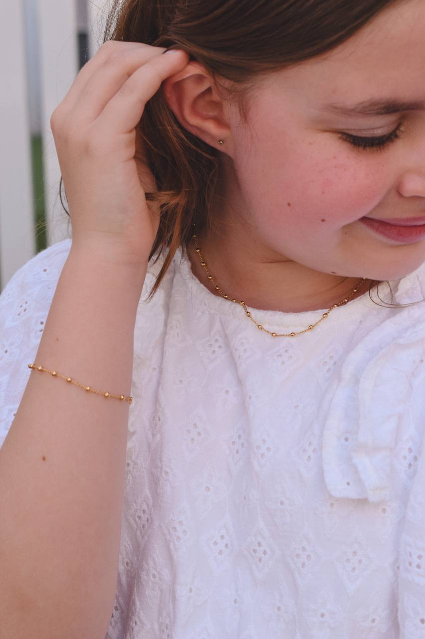 Children’s Gold Bead Necklace
