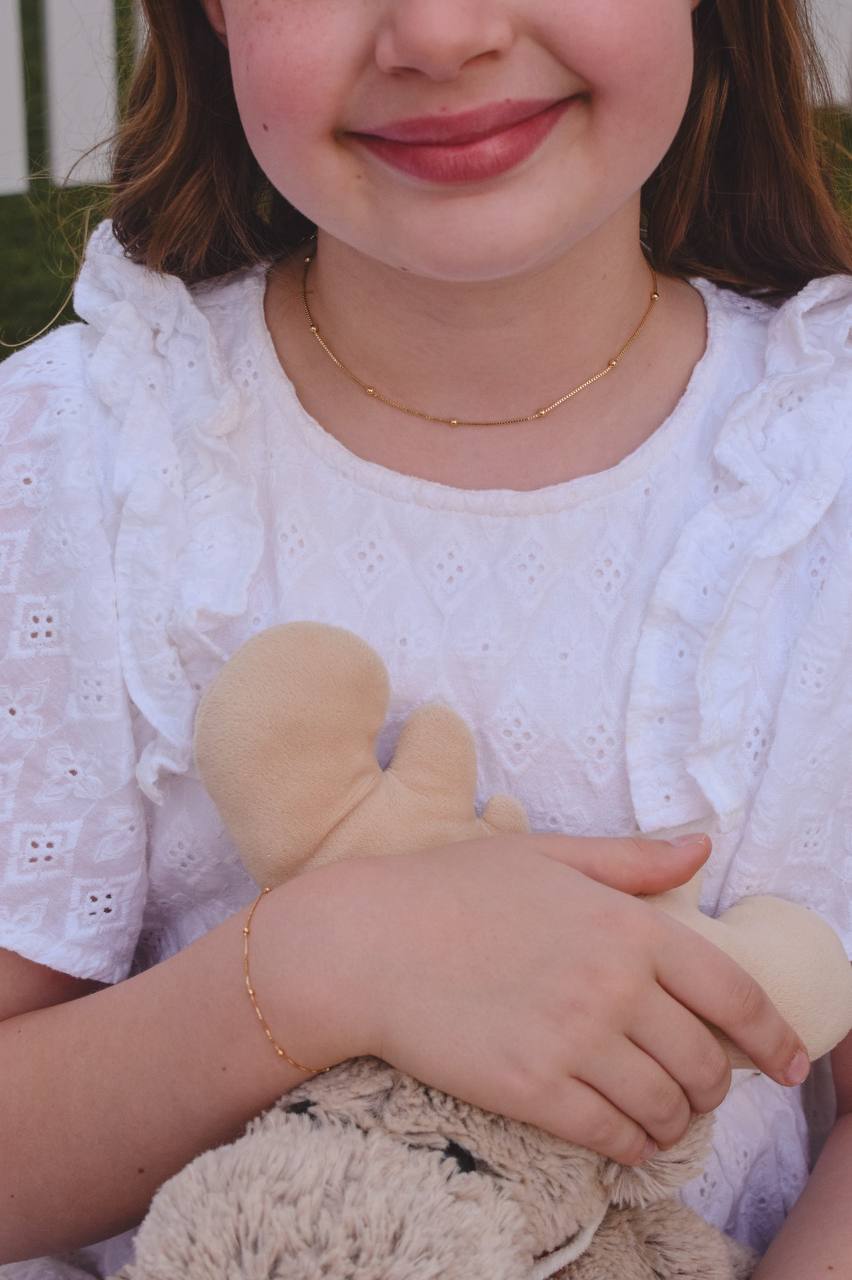 Children’s Gold Bead Necklace