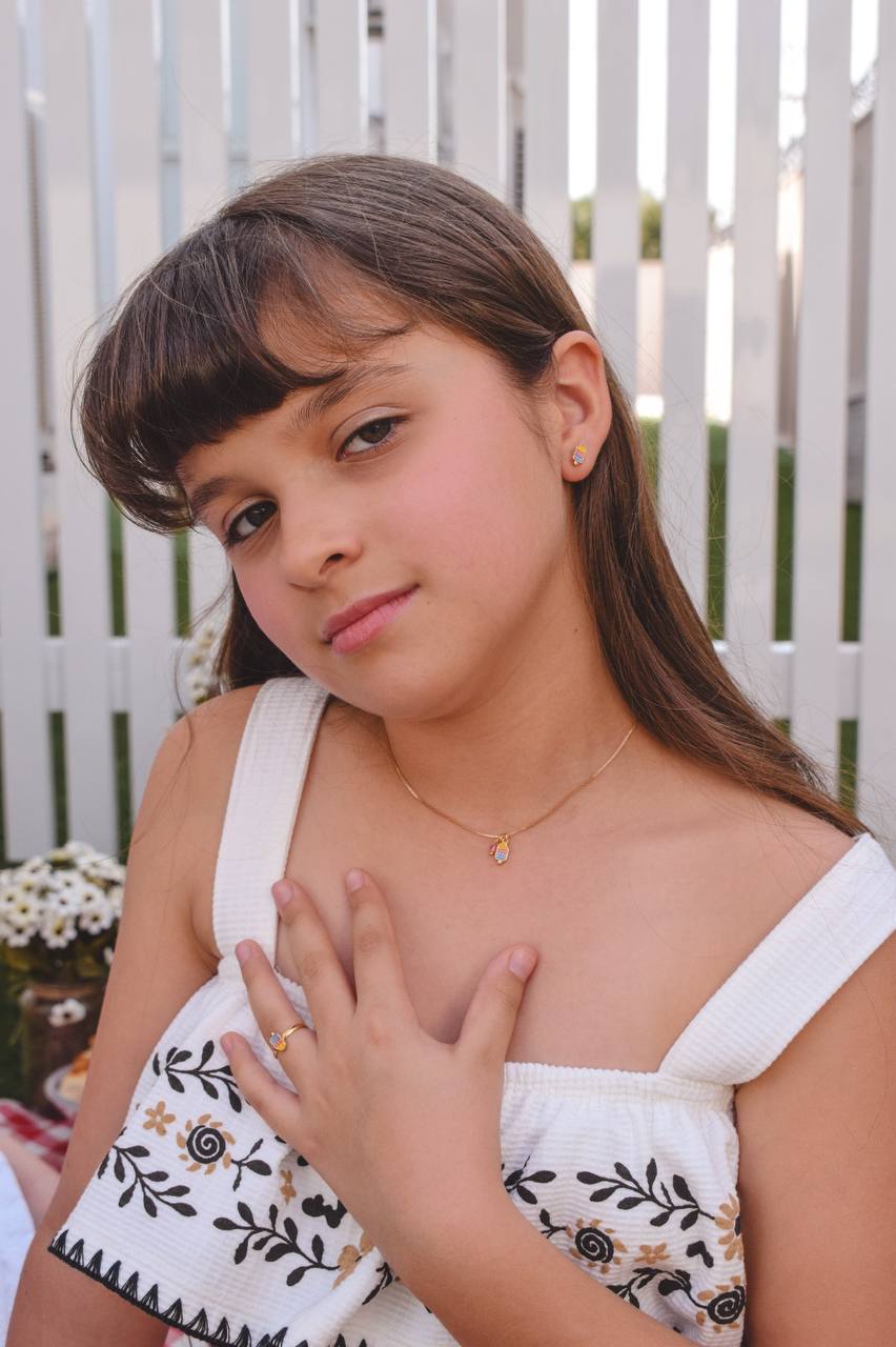 Children’s Colorful Ice Cream Jewelry Set