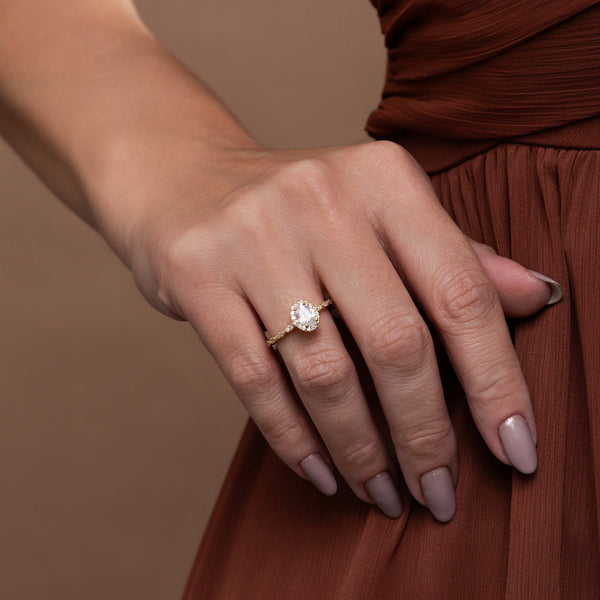 Oval Solitaire Ring