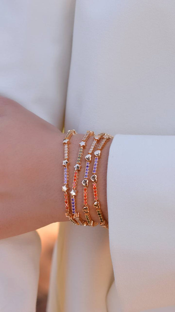 Colorful Pavé Bracelet