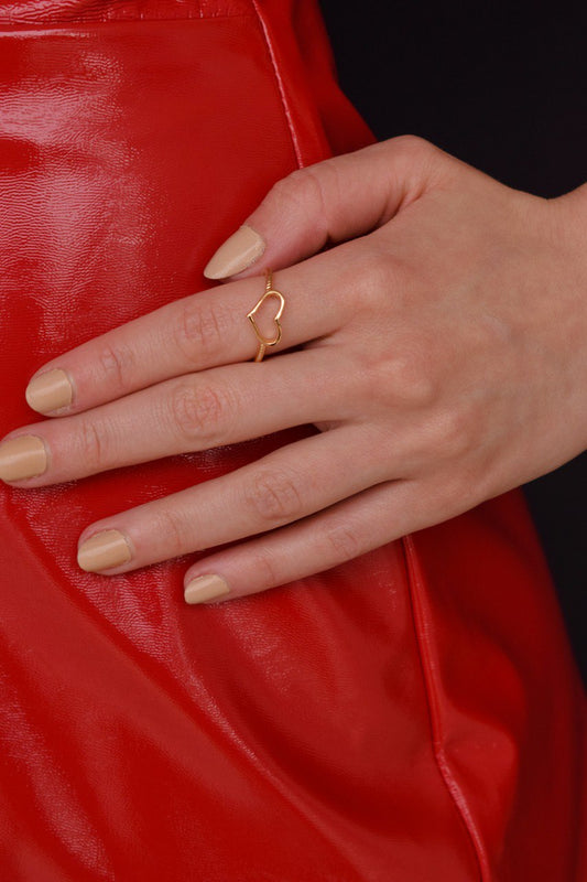 Open Heart Ring