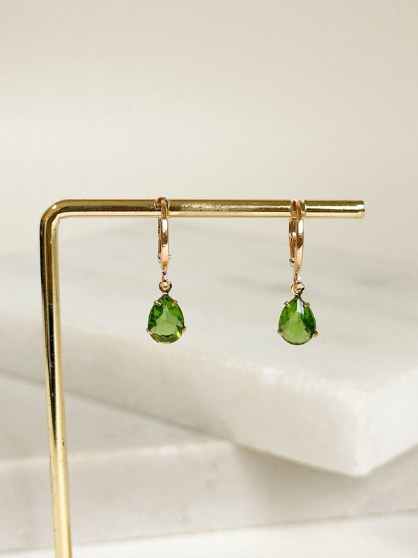 Drop Click Hoop Earrings