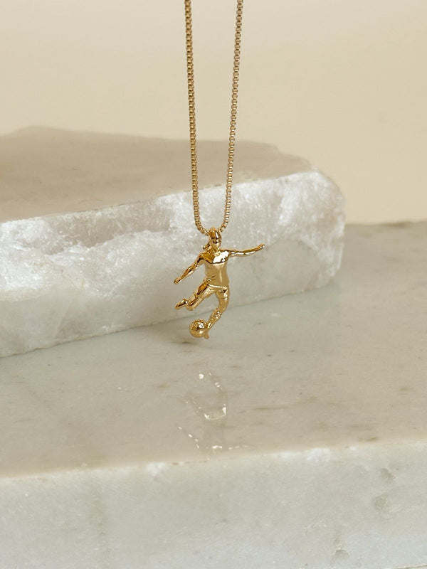 Soccer Player  Necklace