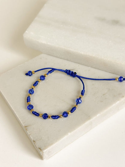 World Cup Crystal Cord Bracelet