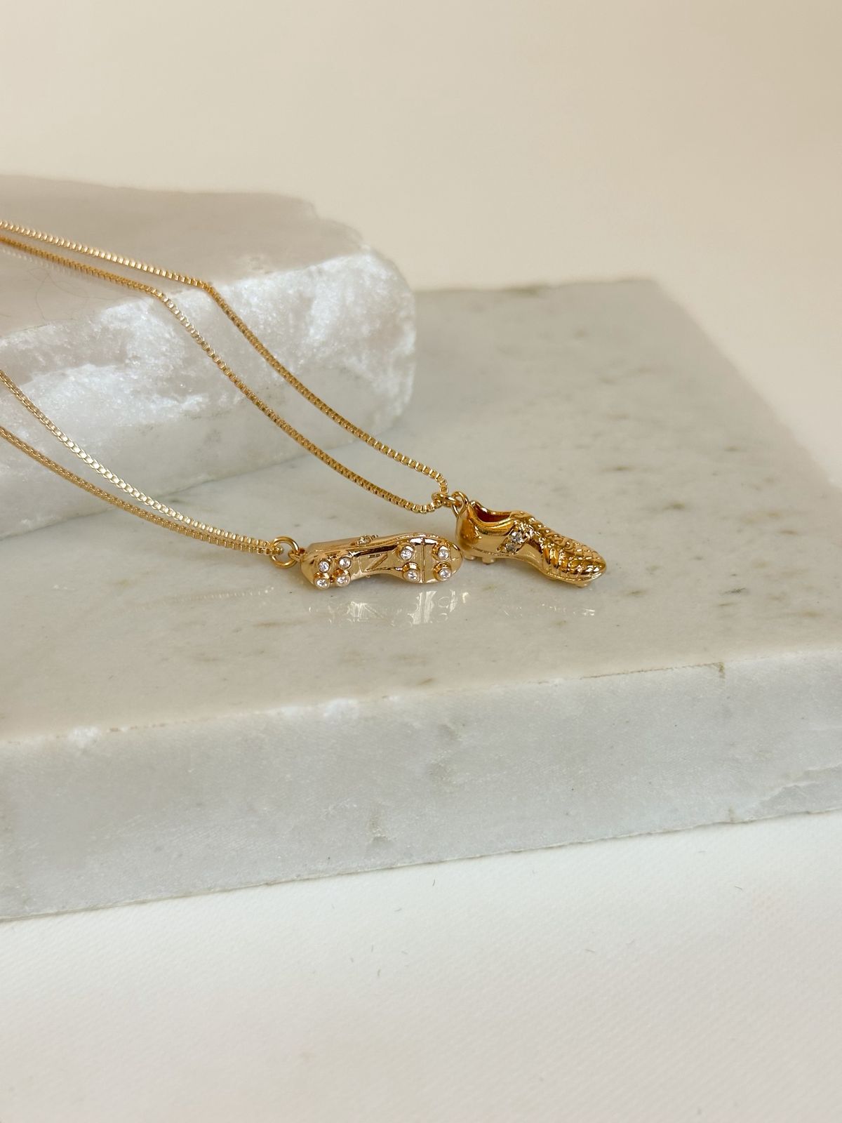 Soccer Cleat Necklace