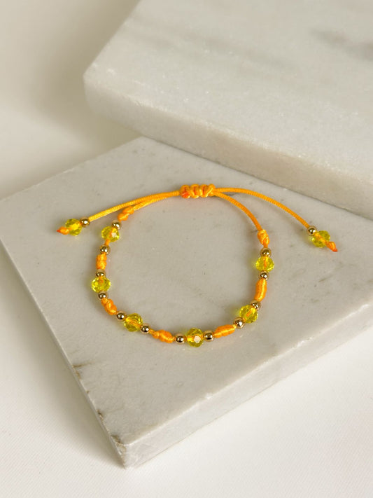 World Cup Crystal Cord Bracelet
