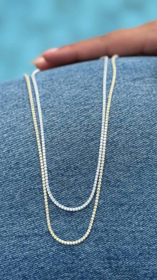 Silver Riviera Necklace