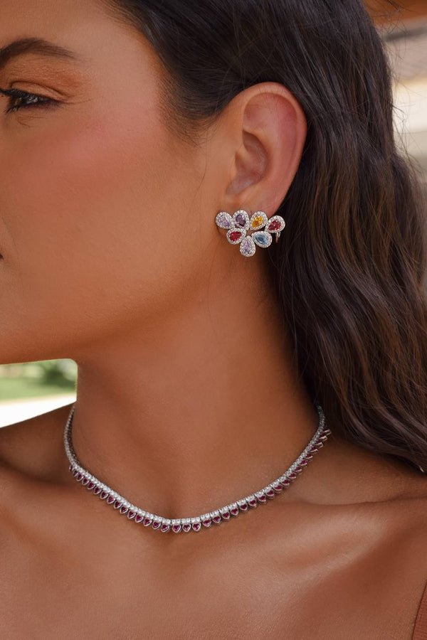 Colorful Clip-On Earrings