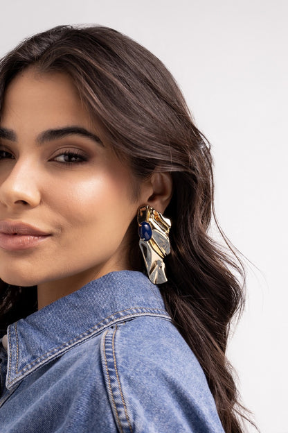 Max Organic Resin Earrings