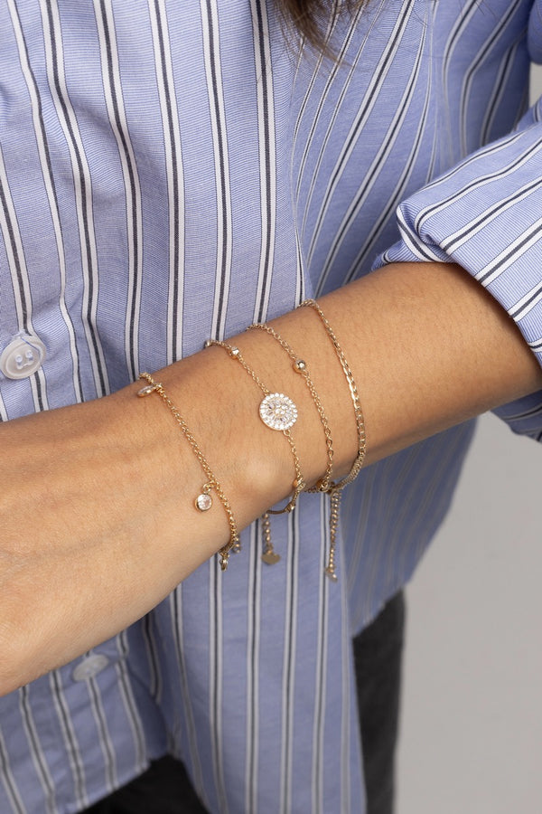 Ball Chain Bracelet 15+5cm