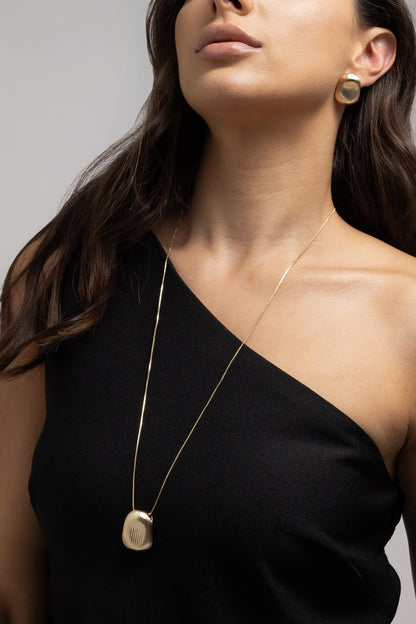 Organic Oval Jewelry Set 72+5cm