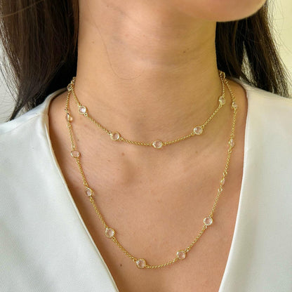 Mayra Larger Gold Choker Necklace