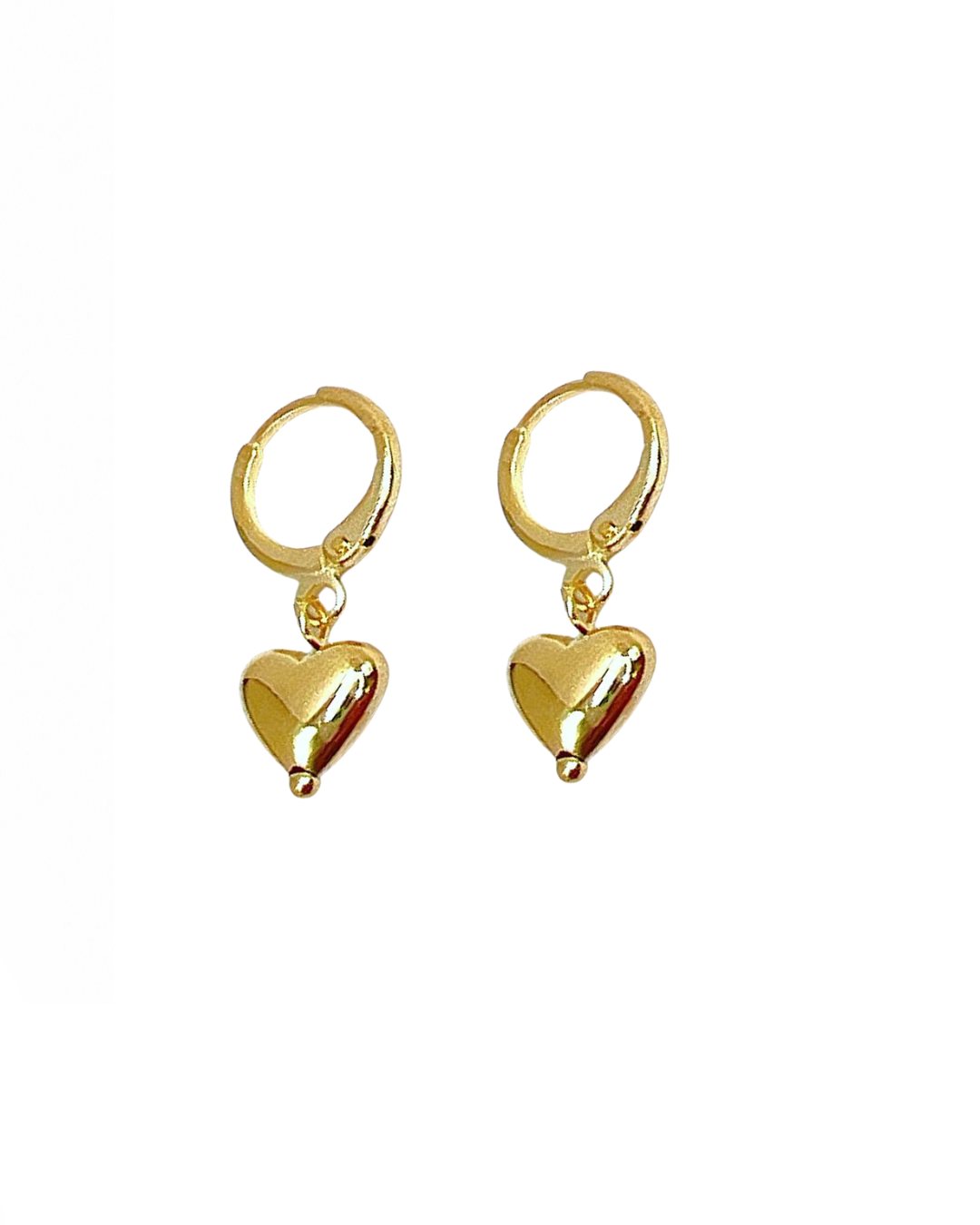 Heart Candy Hoop Earrings