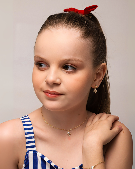 Candy Clover Necklace